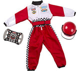 Melissa and Doug Kids' Race Car Driver Role Play Costume Set