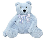 Melissa & Doug Jumbo 2' Teddy Bear - Blue