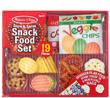 Melissa & Doug Store & Serve Snack Food Set