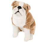 Melissa & Doug Giant English Bulldog - Lifelike Stuffed Animal (nearly 2 feet tall)