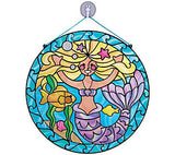 Girl's Melissa & Doug 'Stained Glass Made Easy - Mermaid' Peel & Press Sticker Kit