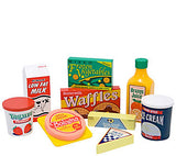 Melissa and Doug Toy, Wooden Fridge Food Set