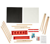 Melissa and Doug Kids Deluxe Magnetic Standing Art Easel
