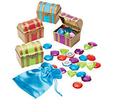 Melissa & Doug Don't Be Greedy Strategy Game - 4 Treasure Chests, 33 Jewels
