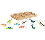Melissa & Doug Dinosaur Party Play Set - 9 Collectible Miniature Dinosaurs in a Case