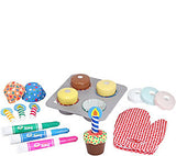 Melissa and Doug Toy, Bake and Decorate Cupcake Set