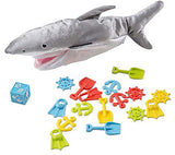 Melissa & Doug Shark Bait Game With Zippered Plush Shark