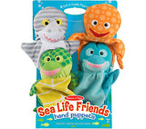 Sea Life Friends Hand Puppets