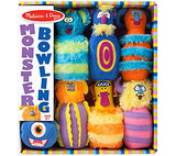 Melissa & Doug Monster Plush 6-Pin Bowling Game With Storage Bag