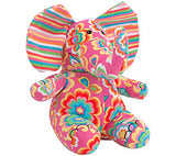 Melissa & Doug Sally Elephant - Patterned Pal Stuffed Animal