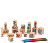 Melissa & Doug 'Stamp-A-Scene - Rain Forest' Stamp Set