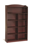 Guidecraft Classroom Furniture - 6 Shelf Bookshelf Cherry G6337