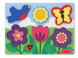 Melissa & Doug Chunky Scene - Flower Garden