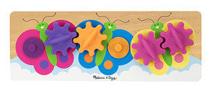 Melissa & Doug Fluttering Butterflies Gear Toy