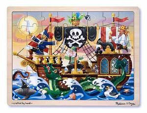 Melissa and Doug Kids Toy, Pirate Adventure 48-Piece Jigsaw Puzzle