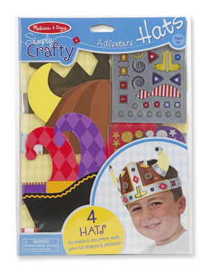 Melissa & Doug Simply Crafty - Adventure Hats