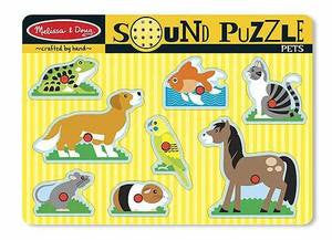 Melissa & Doug Pets Sound Puzzle