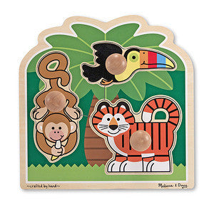 Melissa & Doug Rainforest Friends - Jumbo Knob 3392