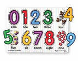 Melissa & Doug See-Inside Numbers Peg 3273
