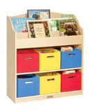 Guidecraft Classroom Furniture - Book and Bin Storage G6455