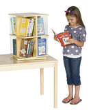Guidecraft Classroom Furniture - Rotating Book Display 2 Tier G6317