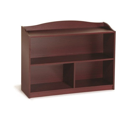 Guidecraft Classroom Furniture - 3 Shelf Bookshelf Cherry G6334