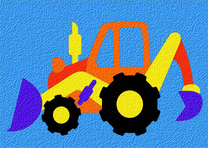 Lauri® Crepe Rubber Puzzle Backhoe 2013