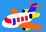 Lauri® Crepe Rubber Puzzle Airplane  2149