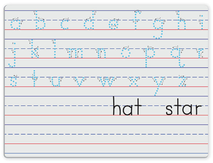 Magnetic Dry-Erase Board - Traditional Manuscript 814