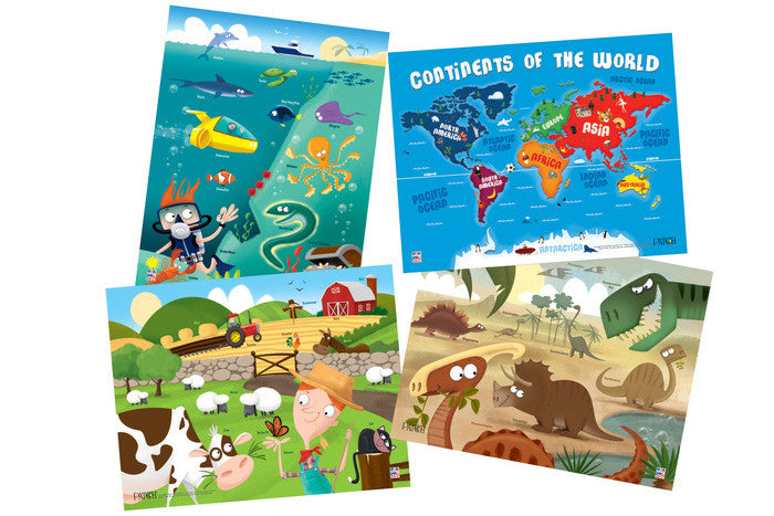 4-Pack Puzzles 1001