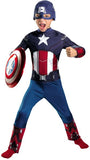 The Avengers Captain America Classic Toddler/Child Costume - Exclude Shield & Socks