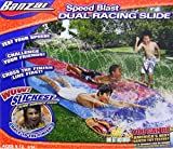 Banzai Speed Blast Dual Racing Slide - Lawn Water Slide
