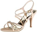 Sizzle by Coloriffics Women's Shelly Dress Sandal,Nude,11 M US