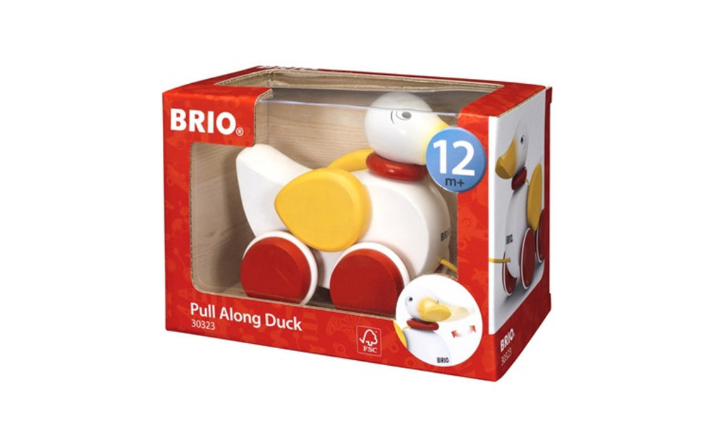 Brio Infant/Toddler - Pull Alongs - Pull-along Duck 30323