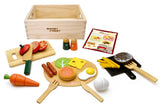 Woody Puddy Sets - American Food Set U05-0011 by Woody Puddy