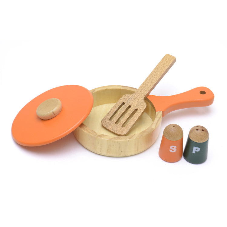 Woody Puddy Sets - Frying Pan Set U05-0012 by Woody Puddy