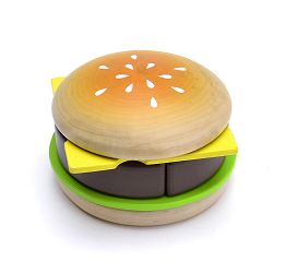 Woody Puddy Sets - Hamburger Set U05-0028 by Woody Puddy