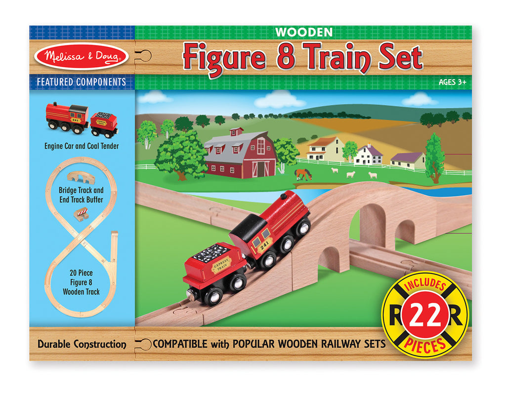 Melissa & Doug Figure 8 Train Set 703