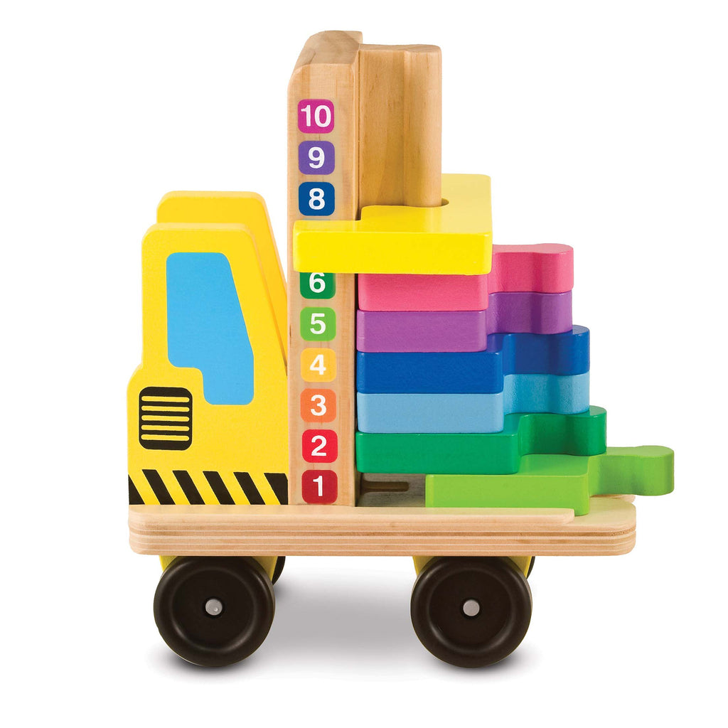 Melissa & Doug Stack & Count Forklift