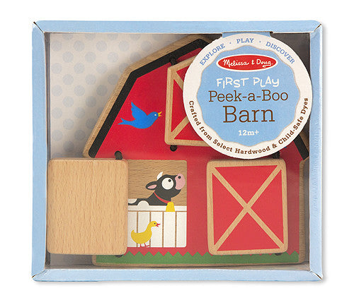 Melissa & Doug Peek-a-Boo Barn