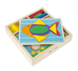 Melissa & Doug Beginner Pattern Blocks 528