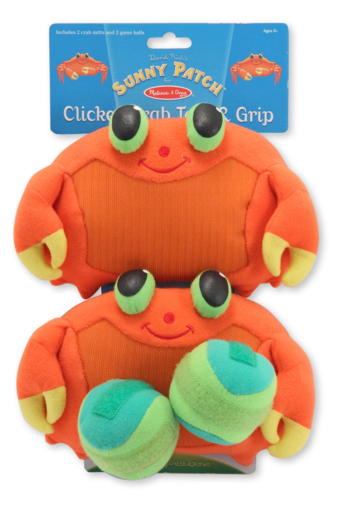 Melissa & Doug Clicker Crab Toss & Grip