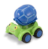 Melissa & Doug Scootin' Turtle Cement Mixer