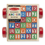 Melissa & Doug Classic ABC Block Cart (UC) 1169