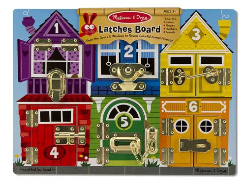 Melissa & Doug Latches Board 3785