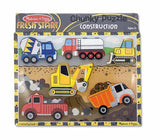 Melissa & Doug Construction Chunky Puzzle 3726