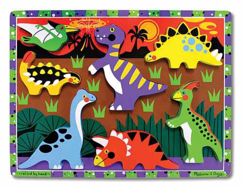Melissa & Doug Dinosaurs Chunky Puzzle 3747