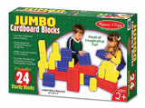 Melissa & Doug Jumbo Cardboard Blocks (24 pc) 2783