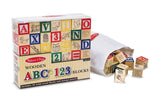 Melissa & Doug Wooden ABC/123 Blocks (UC)