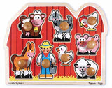 Melissa & Doug Large Farm Jumbo Knob 3391